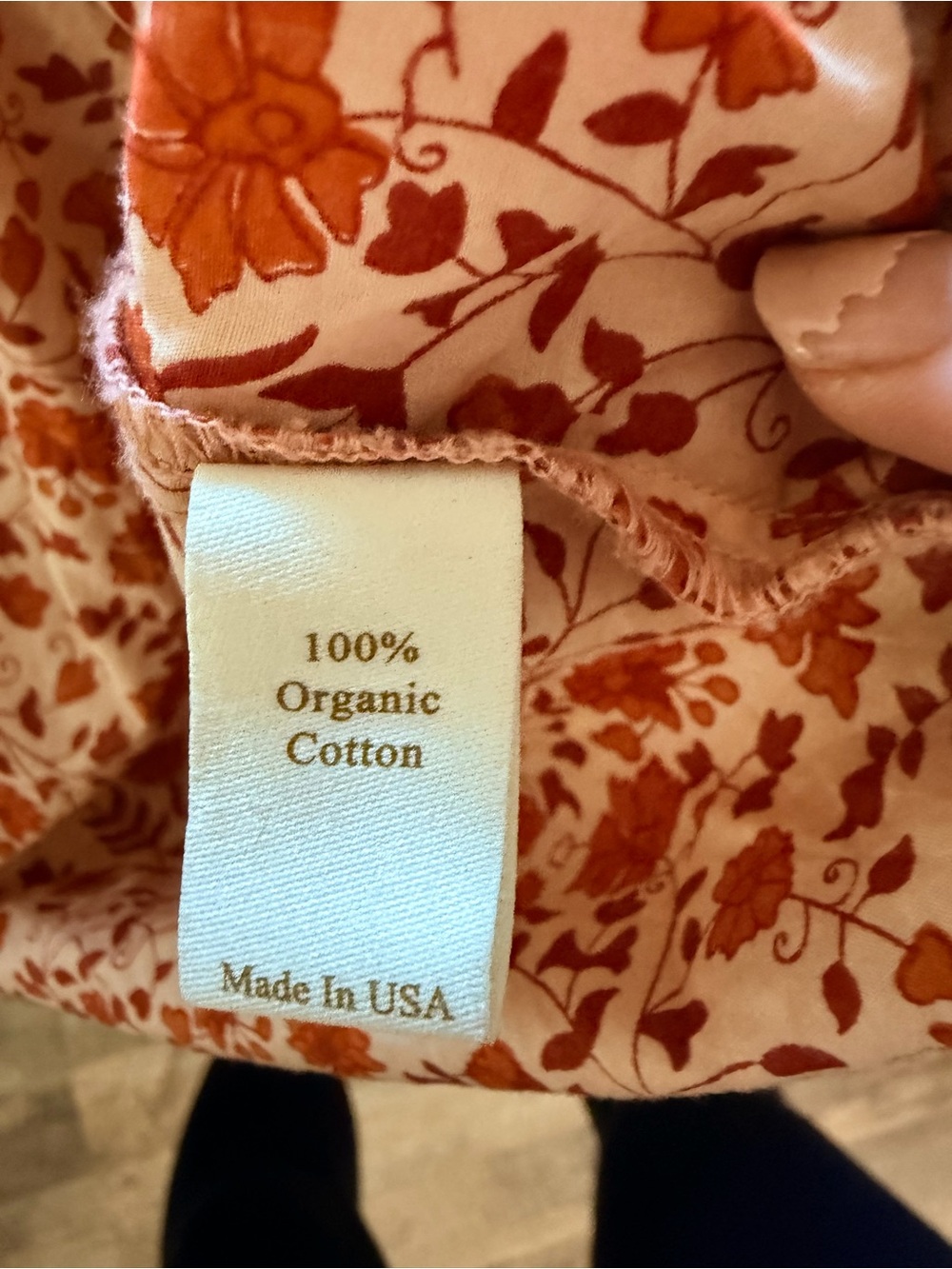 Christy Dawn Dawn Dress XS Organic Cotton Floral Prairie Maxi USA - Picture 7 of 11